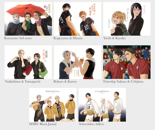 Haikyuu – A5 print collection