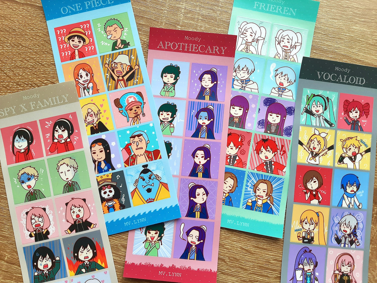 Mood Sticker Sheets